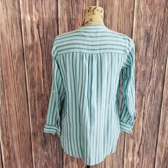 Soft Surroundings Beaded Embellished Top with pockets, Size PXS - Picture 8 of 15